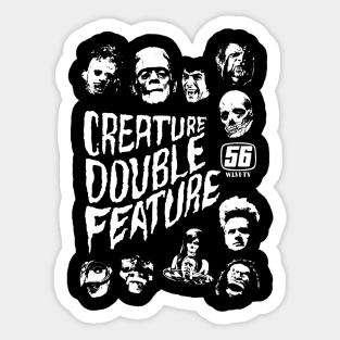 Creature Double Feature Mix #3 Sticker